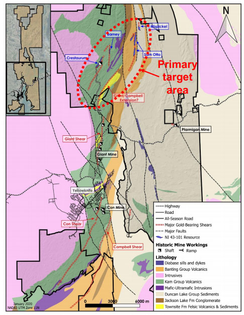 Yellowknife City Gold Project